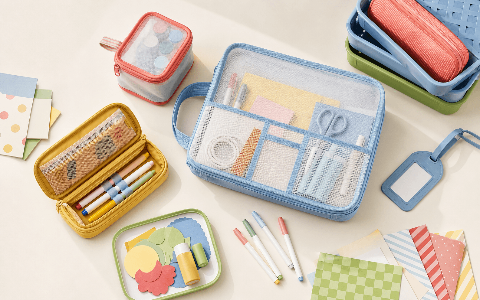 Creative materials representing a future personalized keepsake service